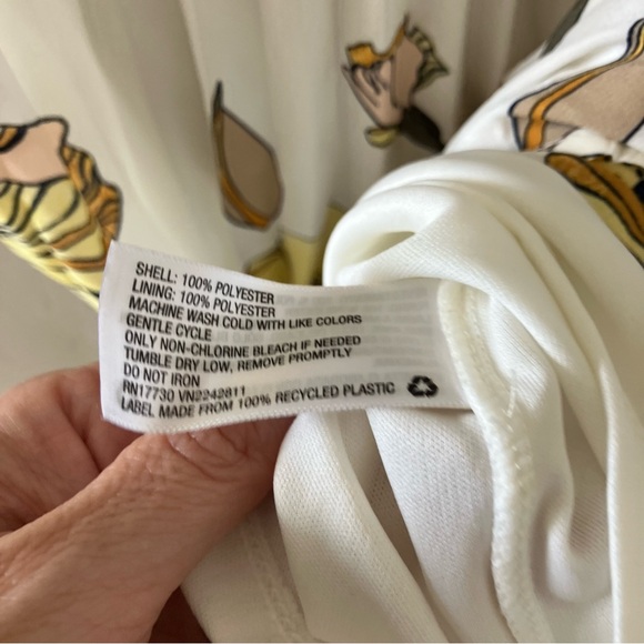 a new day White and Yellow Floral Midi Dress - Picture 13 of 13